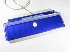 Vintage Apple USB Keyboard Purple Grape Translucent iMac 1999 M2452 Tested picture