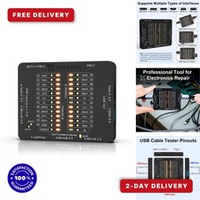 Treedix USB Cable Tester for Lightning, Type-C, USB-A, Micro-B, Mini-B picture