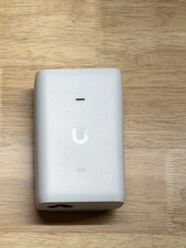 Ubiquiti U-PoE+ 48V Gigabit PoE+ Injector Adapter w/ Cord & Mount Bracket picture