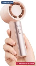 Gaiatop Small Handheld Personal Fan, Powerful High Speed Turbo Cooling, USB Rech picture