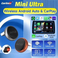 CarlinKit 5.0 Mini Ultra 3 Wireless CarPlay Android Auto USB Adapter Dongle picture