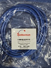 NEW - QVS CC715-10BL 10FT CAT6 PATCH CABLE BLUE RJ45M-RJ45M (Q-10) picture