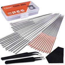 33 Pcs 3D Printer Nozzle Cleaning Tools Kit 30 Pcs 0.15mm, 0.25mm, 0.35mm, 0.4mm picture