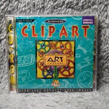 ART FACTORY: CLIP-ART FOR WINDOWS CD-ROM 1996 Vintage PC Art Pack picture