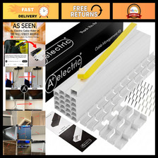 Self-Adhesive Cable Raceway Kit, 26ft Wire Hider for TV & HDMI Cables, 20 Channe picture