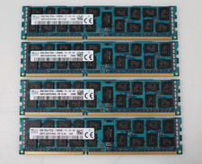 Lot of 4x8GB SK Hynix HMT31GR7EFR4A-PB 1600MHz RDIMM DDR3 Server Memory picture