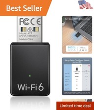 AX900 WiFi 6 USB Adapter: Compact Design, High-Speed Dual Band Performance picture