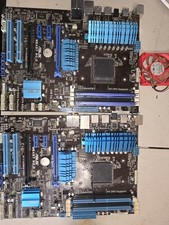2x ASUS M5A97 R2.0 AM3+ ATX Motherboards +16GB Kingston HyperX DDR3 RAM Untested picture