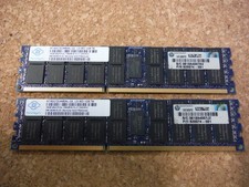 Two Nanya 16GB PC3-10600 DDR3-1333MHz ECC Registered CL9 240-Pin DIMM Dual Rank picture
