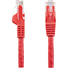 StarTech.com 12ft CAT6 Ethernet Cable - Red Snagless Gigabit - 100W PoE UTP 650M picture