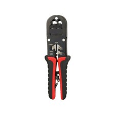 All in One Ratcheting Modular Crimper Wire Stripper Cutter for RJ45 CAT5e CAT6 picture