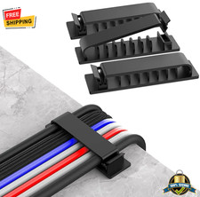 1 pc Self-Adhesive Cable Organizer Clips Wire Clamp Holder Cord Management picture