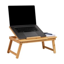 Lap Desk, Laptop Stand with Folding Legs for Bed Dorm Room and Home Office, R... picture