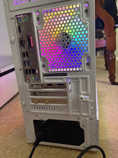 Thermaltake White RGB Gaming Desktop Tower, Tempered Glass, Dedicated GPU picture