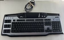 Logitech G15 Gaming Keyboard Backlit Light LED Keys LCD Screen Wired USB Y-UW92 picture