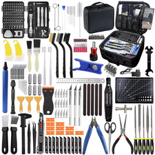 262 Pcs 3D Printer Tool Set W/Bag, Nozzle Kit & Mini Electric Grinder picture