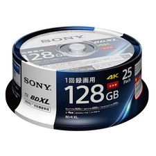 SONY BD-R for Video 128GB 1-4 x Printable Spindle Blu-ray Disc 25pcs picture