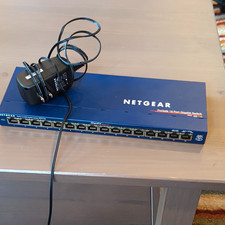 NETGEAR ProSafe GS116 16-Port Gigabit Unmanaged RJ-45 Layer 2 1U Switch picture