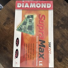 Diamond SupraMax LE 56K PCI Fax Modem Card V.92 SKU 90500031 picture