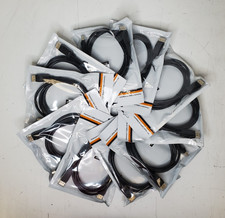 10x New/Sealed ROCSTOR DisplayPort M/M 1.4 Cable 6 ft/1.8m PN: Y10C268-B1 picture