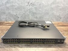 Cisco Catalyst 2960-X Series WS-C2960X-48LPS-L w/AC Cable *TESTED WORKING* picture