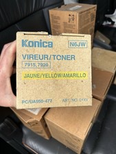 Genuine Konica Yellow Toner 950477 use in Konica 7915 7920 9020 Copiers picture