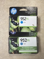 Genuine HP 952XL Cyan High Yield Ink Cartridge (L0S61AN) Expired New picture