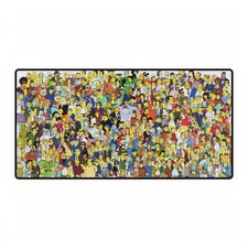 The simpsons Colorful Cartoon-Themed Desk Mat for Gamers, Home Office Mat picture