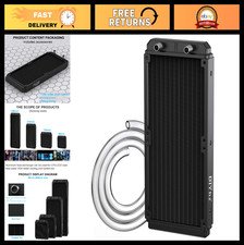 240mm Water Cooling Radiator, 12 Pipe Aluminum Heat Exchanger for CPU PC, Liquid picture
