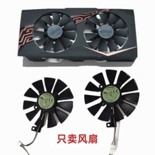 A Pair Fans For ASUS GTX1060 1070 RX480 RX580 GAMING Graphics Card picture
