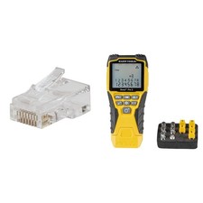 Klein Tools CAT6 200-Pack Pass-Thru Modular Quantity - 200 Connectors, Yellow picture