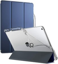 Poetic For Apple iPad 9.7 2018 Case Flexible Soft Transparent Stand Navy Blue picture