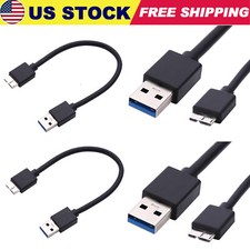 1-4Pcs USB 3.0 AM to micro B Mobile Hard Disk Box Data Cable HDD USB 3.0 Cable picture