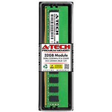 32GB DDR4 PC4-25600E ECC UDIMM (Replacement for Lenovo 4X77A77496) Memory RAM picture