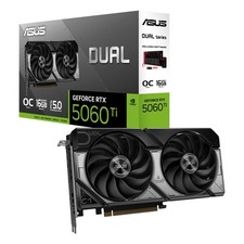 ASUS Dual GeForce RTX 5060 Ti 16GB GDDR7 OC Edition RTX5060Ti|OC|16GB, Black picture