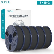 SUNLU 5×1KG PETG Filament High Toughness 1.75MM for 3D Printing Material picture