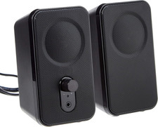 Amazon Basics Ac-Powered Computer Speakers for Desktop or Laptop PC with Volume picture