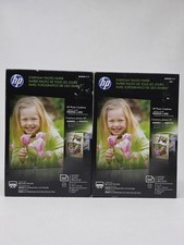 New Lot Of 2 HP PHOTO CREATIONS Everyday Photo Pap 100/52 Shts 4x6 Glossy Q5440A picture