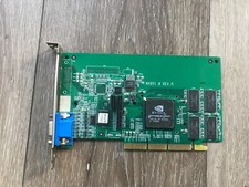 NVIDIA NV891.0 P38C01V 32MB GeForce 2 MX AGP Vintage VGA Output Video Card picture