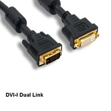 6 Feet DVI Male to Female Cable Digital Analog 24+5Pin Dual Link TV PC Projector picture