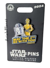 Disney Parks Star Wars Day May the 4th Be With You 2024 Limited Release 3-D Pin picture