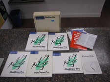 Claris Software MacDraw Pro Version 1.5 Complete Software Manuals 3.5