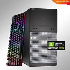 DELL Gaming PC Desktop Computer i5,Up to 64GB RAM 4T SSD NVIDIA GeForce GTX1660 picture
