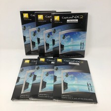 Lot of 6 NEW Nikon Capture NX 2 Camara Software CD Trial Version Windows Mac PC picture