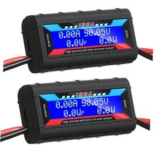 2 Pcs High Precision Watt Meter Power Analyzer Battery Consumption 15000.0 picture