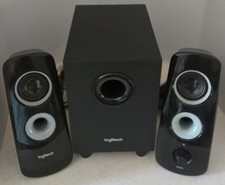 Logitech Z323 2.1 Speaker System With Subwoofer - Tested & Working  picture