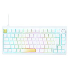 ULTRA PLUS UP Trigger CNC 75% Gaming Keyboard White UP-MKGA75MTL-RT-J/W JDMPS picture