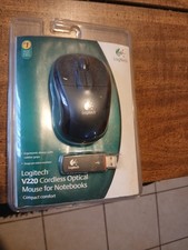 Logitech Cordless Optical Mouse V220 for Notebooks Black PC Mac New Sealed picture