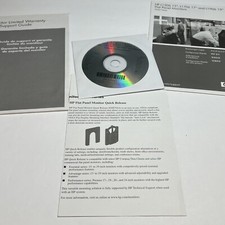 Hewlett-Packard Monitor Limited Warranty And Support Guide & CD Kit439956-B26 picture