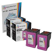 LD Reman Ink Replacement for HP 63XL F6U63AN HY (Color, 2-Pk) picture